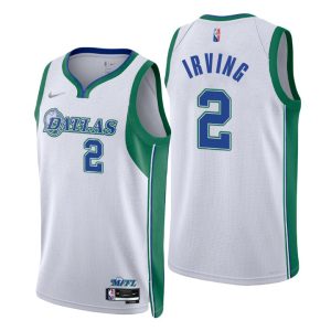 Nike Men's Dallas Mavericks Kyrie Irving #2 Swingman Jersey, XL, Blue